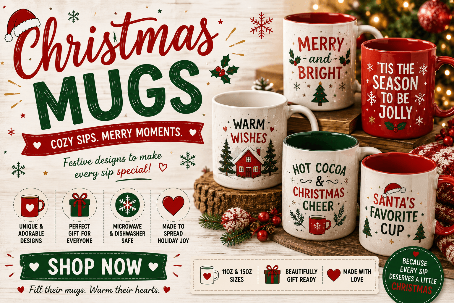 Sips of Cozy Holiday Magic