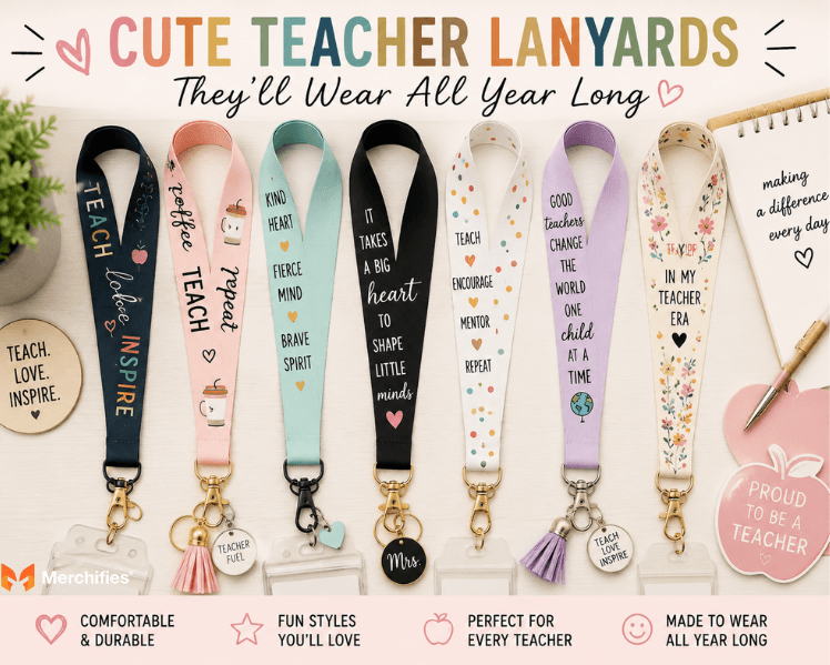 Cute Teacher Lanyards They'll Wear All Year Long