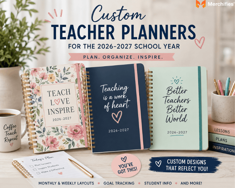 Custom Teacher Planners for the 2026-2027 School Year