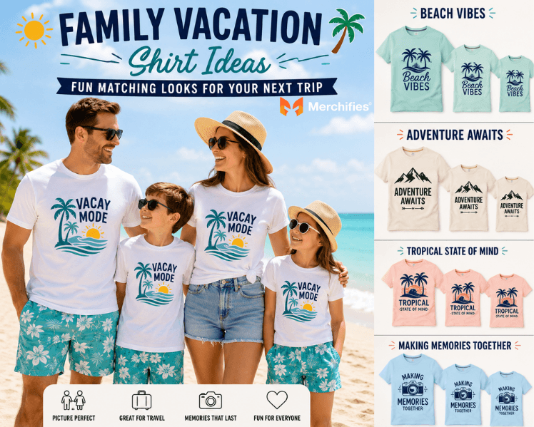 Family Vacation Shirt Ideas: Fun Matching Looks for Your Next Trip