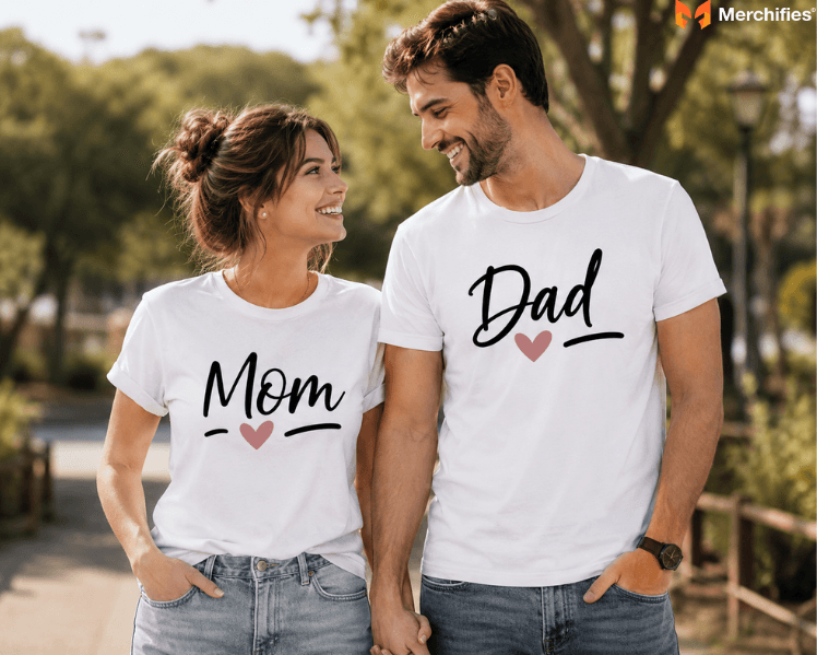 Mom and Dad Matching Shirts: Cute Couple Tee Styles for Every Occasion