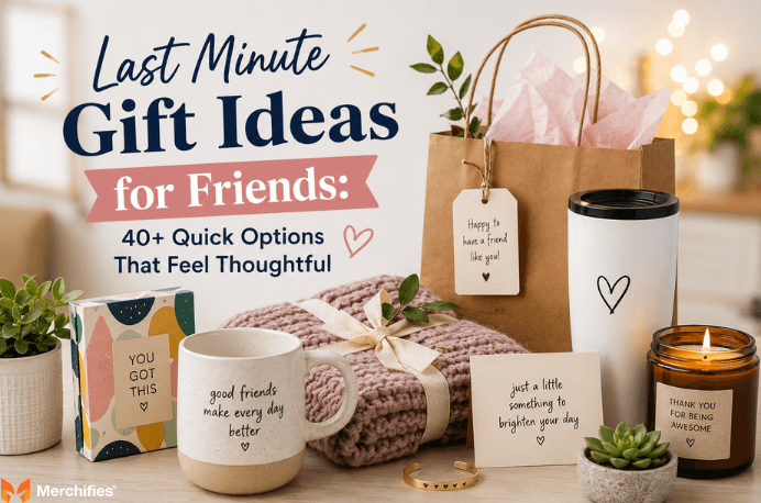 Last Minute Gift Ideas for Friends: 40+ Quick Options That Feel Thoughtful