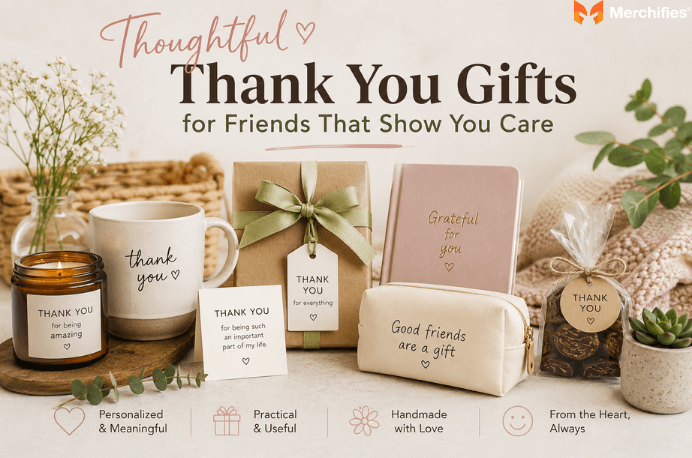 Thoughtful Thank You Gifts for Friends That Show You Care