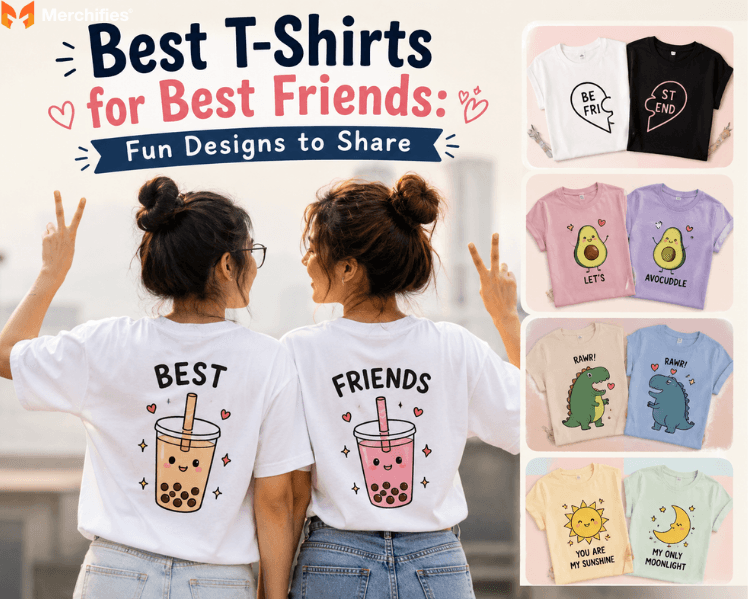 Best Graphic T-Shirts for Best Friends: Fun Designs to Share