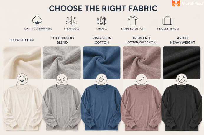 Choosing-the-Right-Fabric-for-Long-Sleeve-T-Shirts