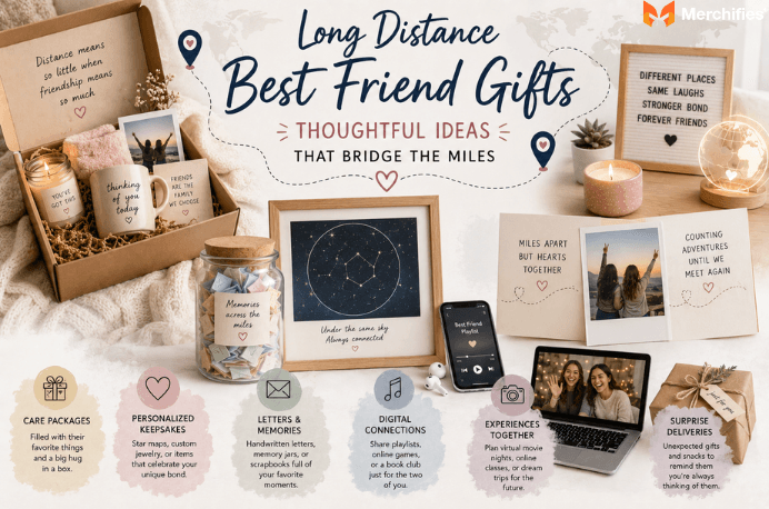 Long Distance Best Friend Gifts: Thoughtful Ideas That Bridge the Miles
