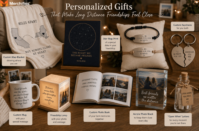 Personalized Gifts That Make Long Distance Friendships Feel Close