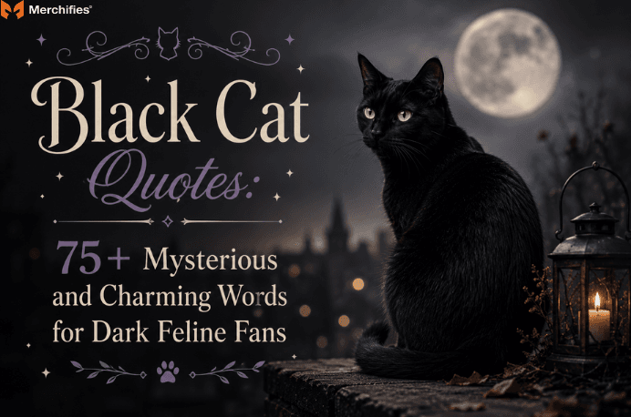 Black Cat Quotes: 75+ Mysterious and Charming Words for Dark Feline Fans
