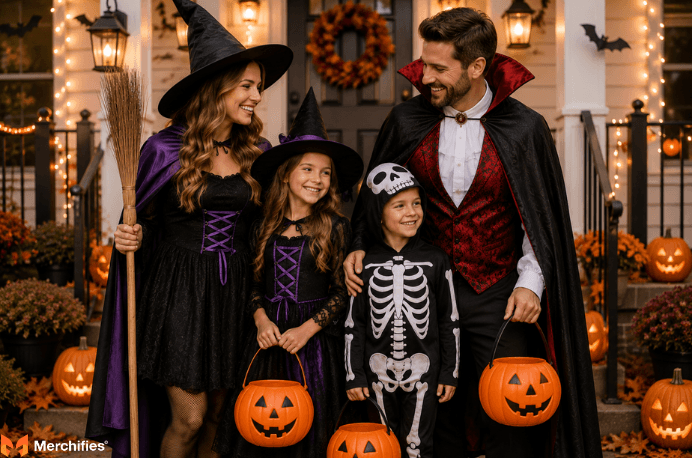 Family Halloween Costumes: Coordinated Looks for All Ages