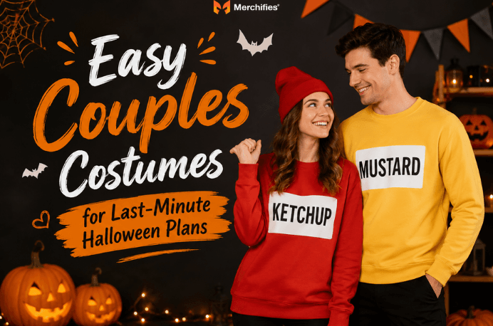 Easy Couples Costumes for Last-Minute Halloween Plans