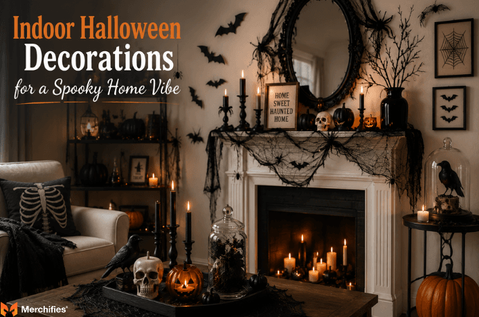 Indoor Halloween Decorations for a Spooky Home Vibe
