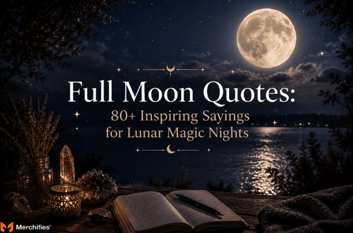 Full Moon Quotes: 80+ Inspiring Sayings for Lunar Magic Nights