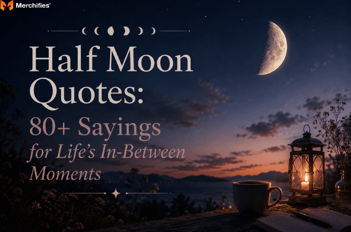 Half Moon Quotes: 80+ Sayings for Life's In-Between Moments