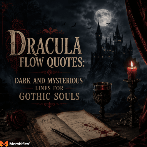 Dracula Flow Quotes: 75+ Dark Lines for Gothic Souls