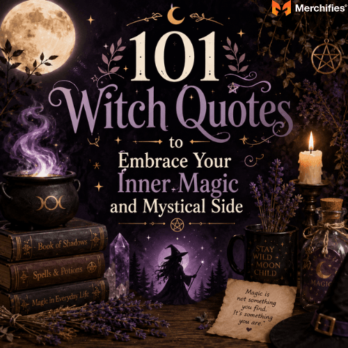 101 Witch Quotes to Embrace Your Inner Magic and Mystical Side