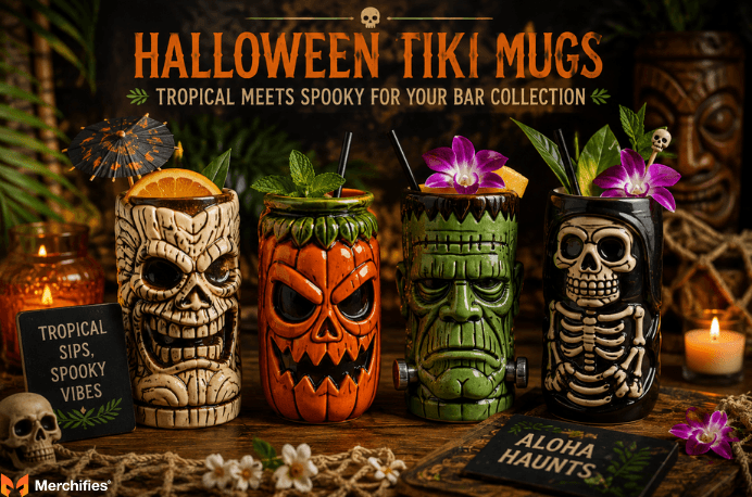  Halloween Tiki Mugs: Tropical Meets Spooky for Your Bar Collection