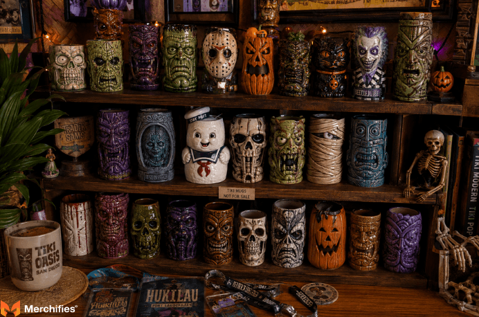 Building-a-Cohesive-Halloween-Tiki-Mug-Collection
