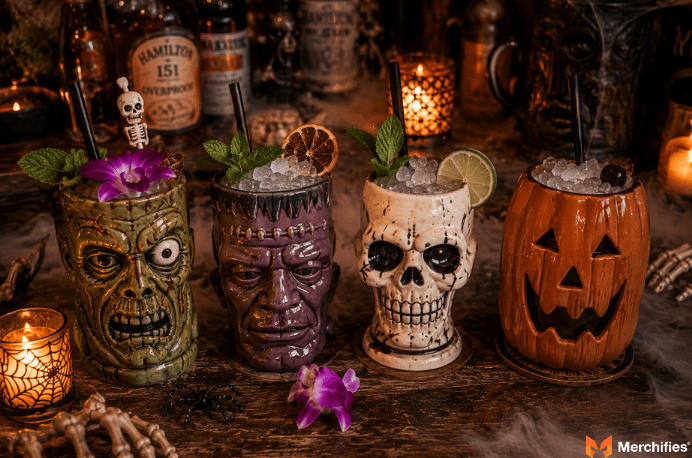 Drink-Recipes-That-Showcase-Your-Halloween-Tiki-Mugs