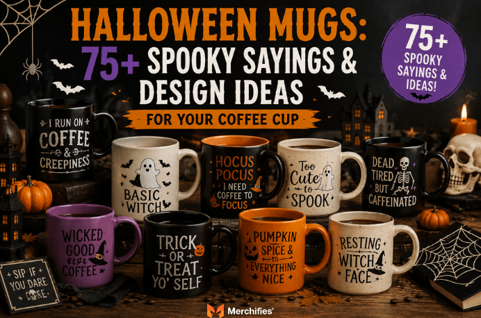 Halloween Mugs: 75+ Spooky Sayings & Design Ideas for Your Coffee Cup