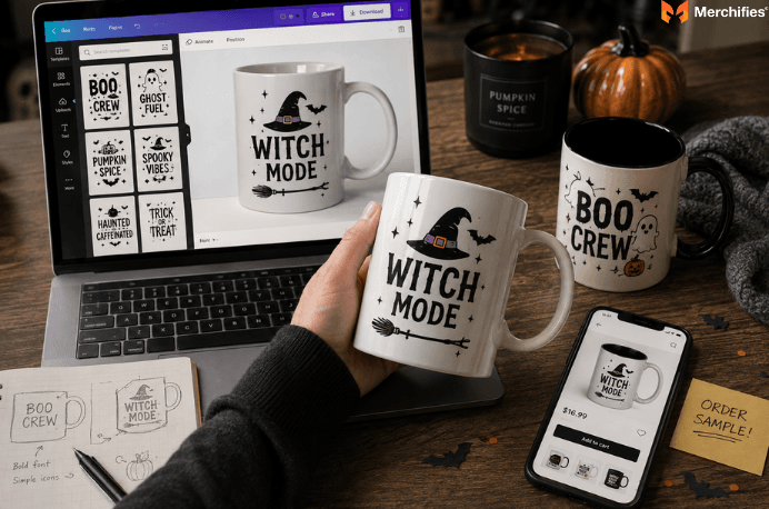 How-to-Customize-Halloween-Mugs-with-Your-Sayings
