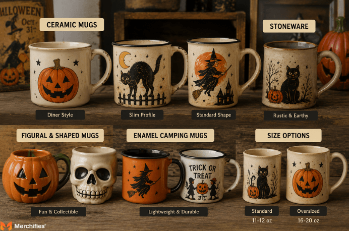 Popular-Vintage-Halloween-Mug-Materials-and-Styles