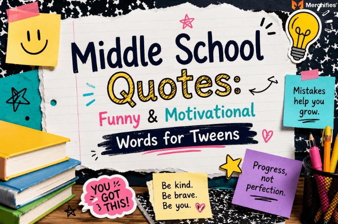 Middle School Quotes: Funny & Motivational Words for Tweens