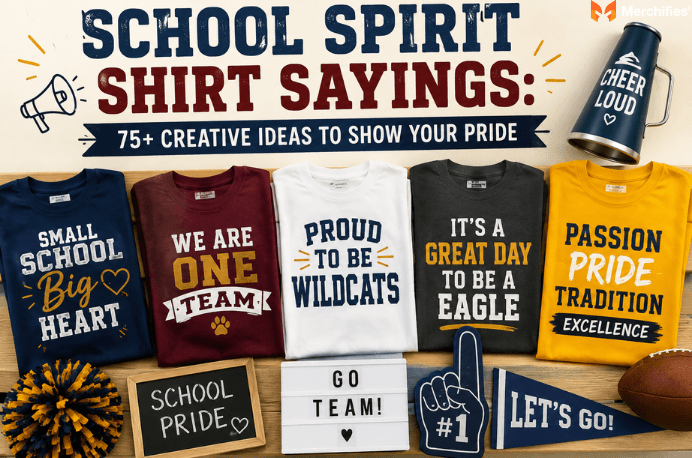 School Spirit Shirt Sayings: 75+ Creative Ideas to Show Your Pride