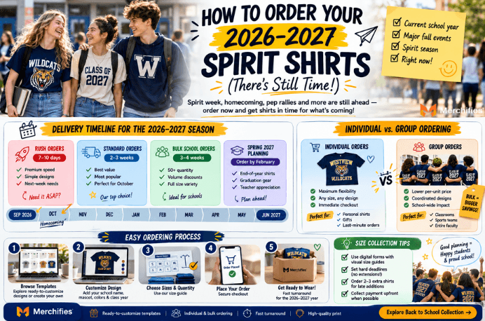 How to Order Your 2026-2027 Spirit Shirts