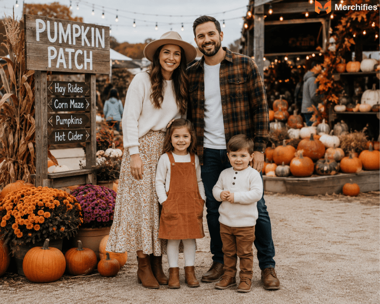 Pumpkin Patch Outfit Ideas for Picture-Perfect Fall Family Photos