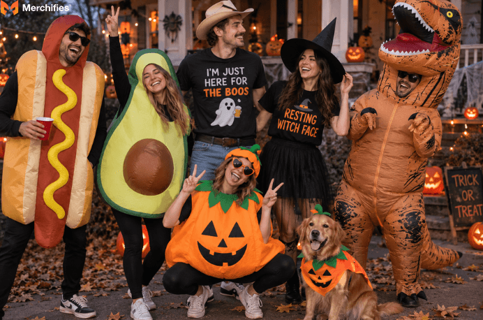 Funny Halloween Costumes & Shirts That Will Make Everyone Laugh