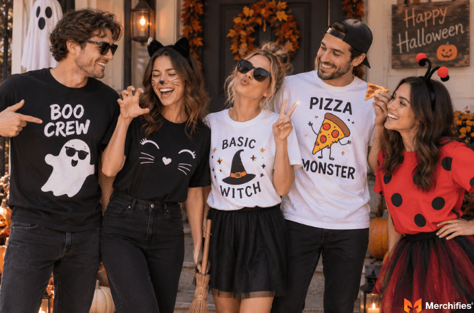 Easy Halloween Costumes You Can Pull Off with a Simple Shirt