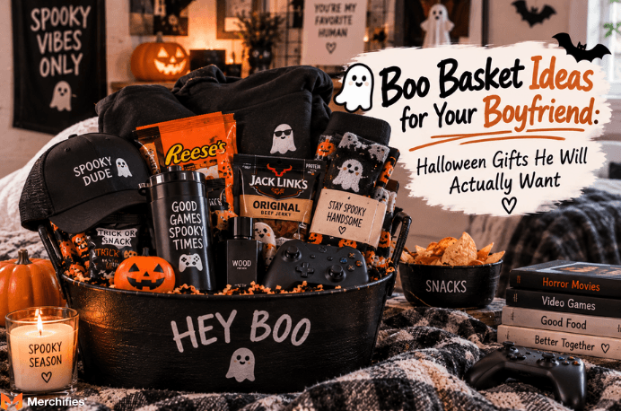 Boo Basket Ideas for Your Boyfriend Halloween Gifts He Will Actually Want