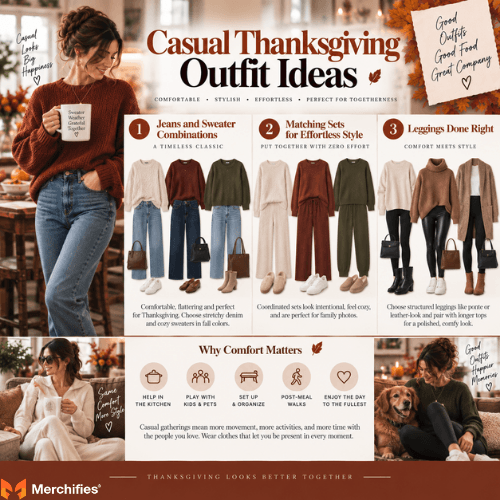 Casual Thanksgiving Outfit Ideas