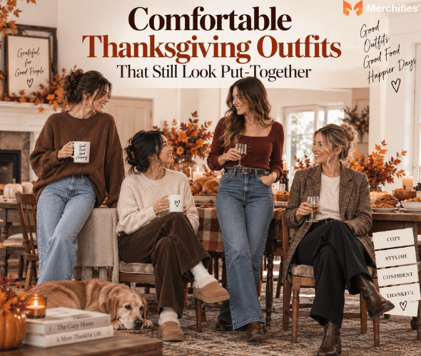 Comfortable Thanksgiving Outfits That Still Look Put-Together