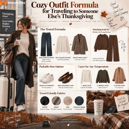 Cozy Outfit Formula for Traveling to Someone Else