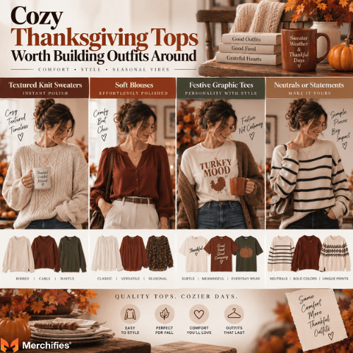 Cozy Thanksgiving Tops Worth Building Outfits Around