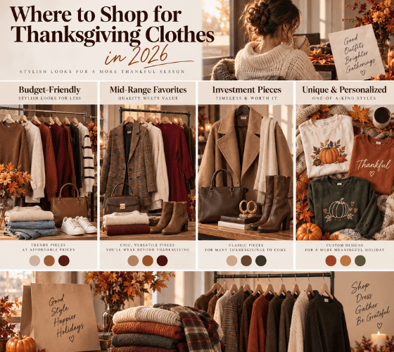 Where to Shop for Thanksgiving Clothes in 2026