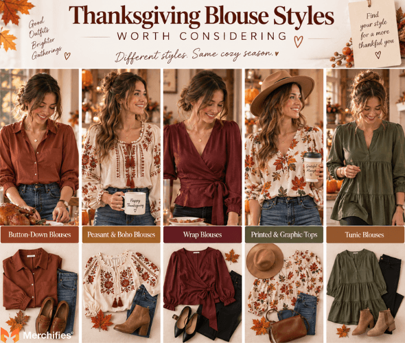 Thanksgiving Blouse Styles Worth Considering