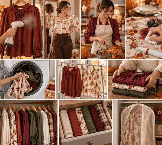 Caring for Your Festive Blouses