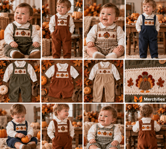 Smocked Jonjons and Longalls Classic Styles for Boys