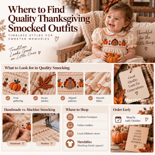 Where to Find Quality Thanksgiving Smocked Outfits