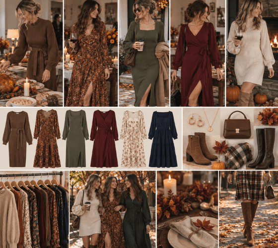 Shop Cute Thanksgiving Dresses Worth Adding to Your Wardrobe