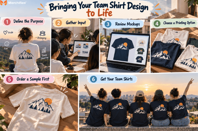 Bringing Your Team Shirt Design to Life