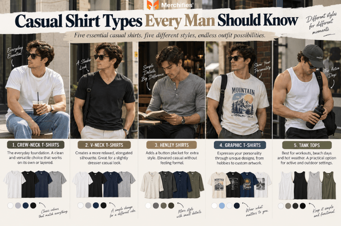 Casual-Shirt-Types-Every-Man-Should-Know