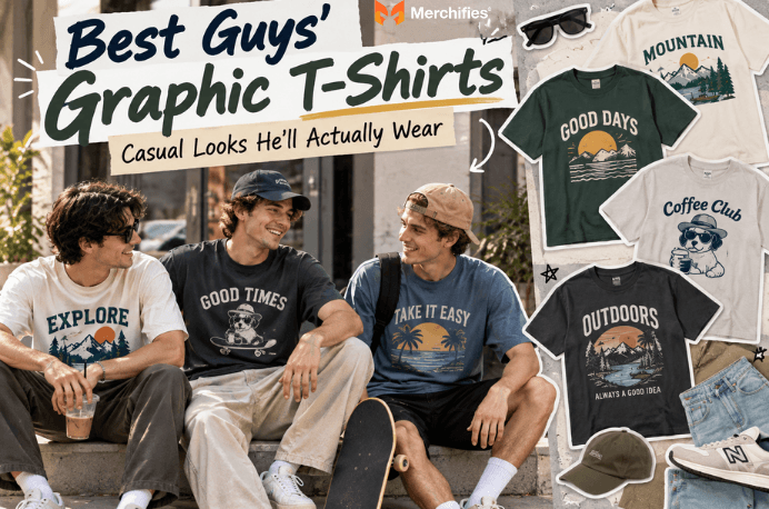 Best Guys Graphic T-Shirts: Casual Looks He'll Actually Wear
