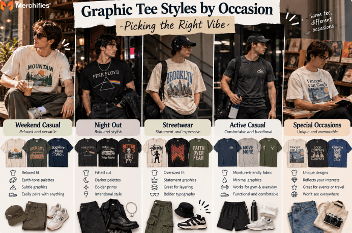 Graphic-Tee-Styles-by-Occasion-Picking-the-Right-Vibe