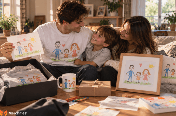 Childrens-Artwork-Gifts-Celebrate-Family-Love-on-Your-Anniversary