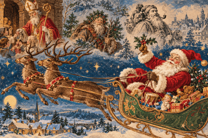 The Origin of Santa Claus: A Complete History of the Beloved Christmas Icon