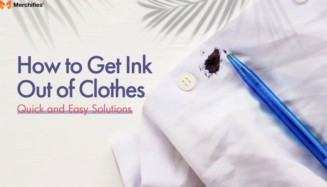 how to get pen ink out of clothes