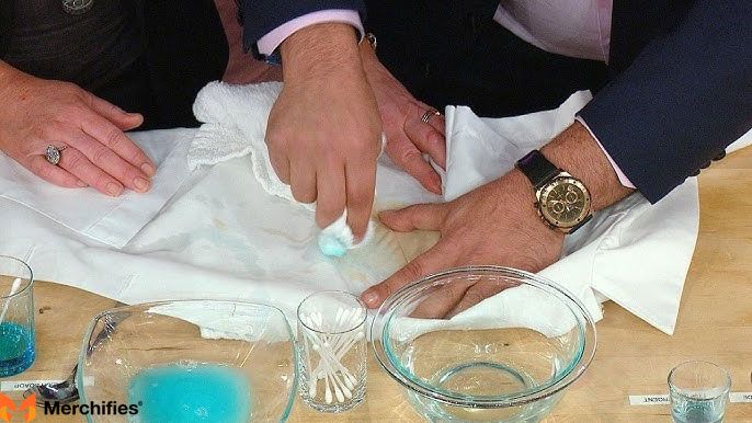 Ink Stains on White vs. Colored Clothes